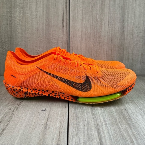 NEW Nike Air ZoomX Victory 2 Electric Safari Pack Track Spikes Men’s‎ Size 15 main image 4